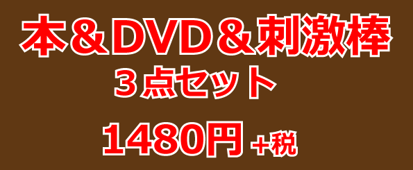 本 DVD 刺激棒３点セット \1480+税